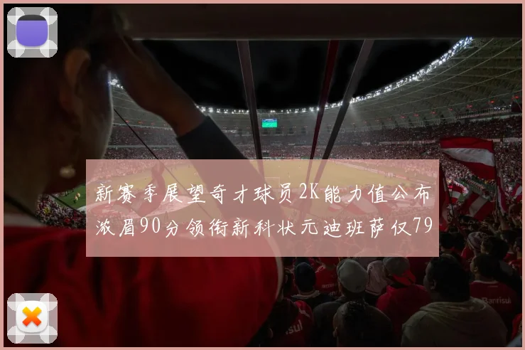 新赛季展望奇才球员2K能力值公布浓眉90分领衔新科状元迪班萨仅79分